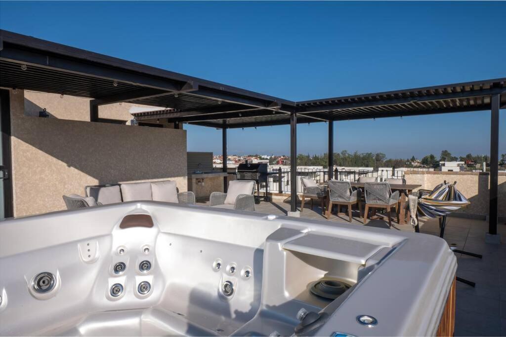Lujoso Departamento San Miguel- La Luminaria Apartment ซานมิเกล เด อาเญนเด ภายนอก รูปภาพ