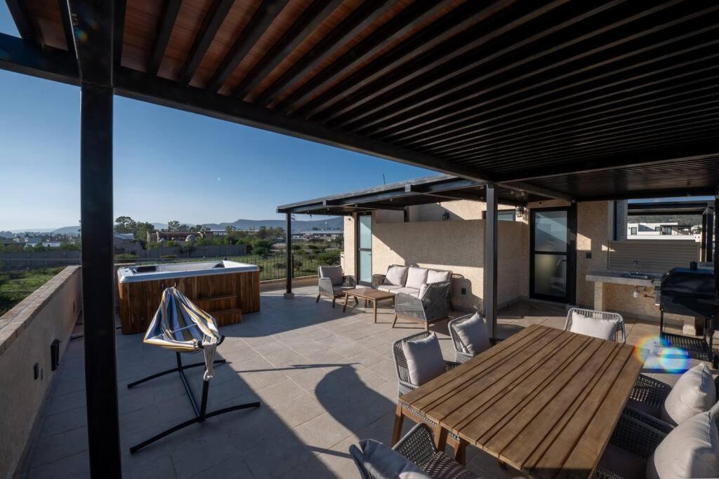 Lujoso Departamento San Miguel- La Luminaria Apartment ซานมิเกล เด อาเญนเด ภายนอก รูปภาพ