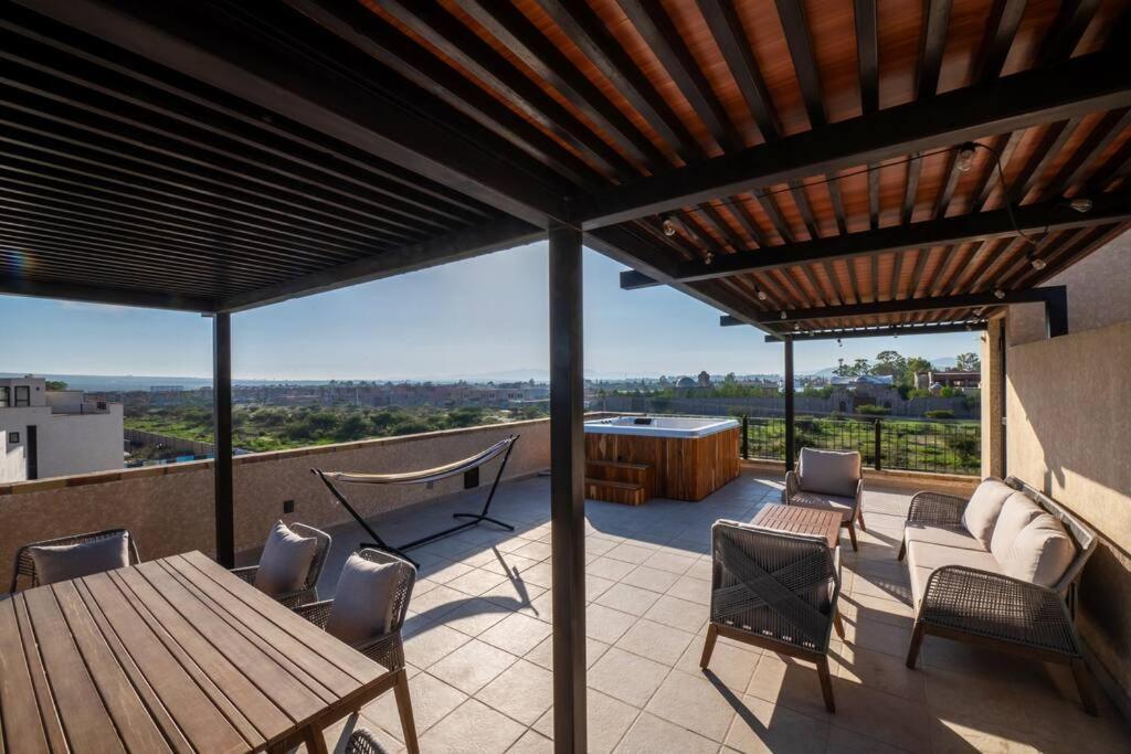 Lujoso Departamento San Miguel- La Luminaria Apartment ซานมิเกล เด อาเญนเด ภายนอก รูปภาพ